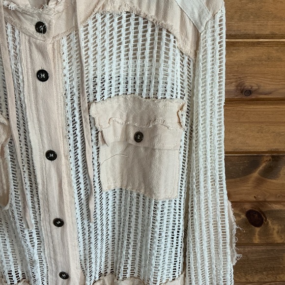 POL Beige and Cream Utility Jacket - Picture 2 of 11